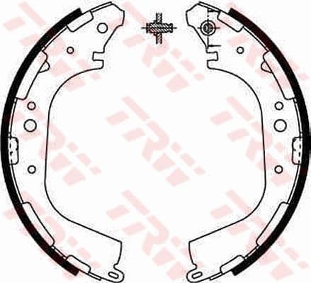 Set saboti frana TRW GS8590