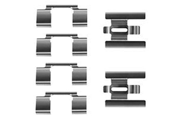 Set accesorii, placute frana TRW PFK343