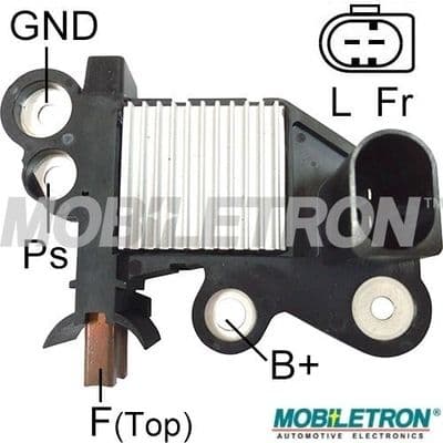 Regulator, alternator MOBILETRON VR-B0701