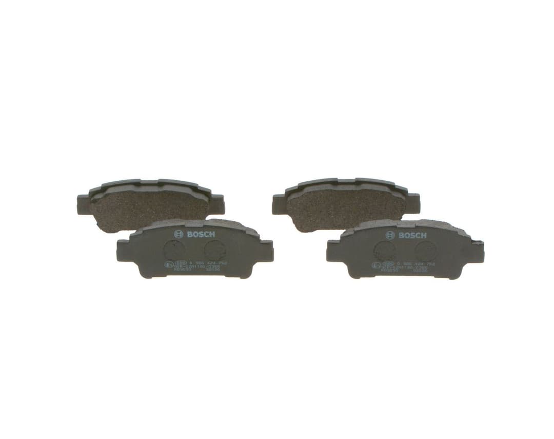 set placute frana,frana disc BOSCH 0 986 424 762