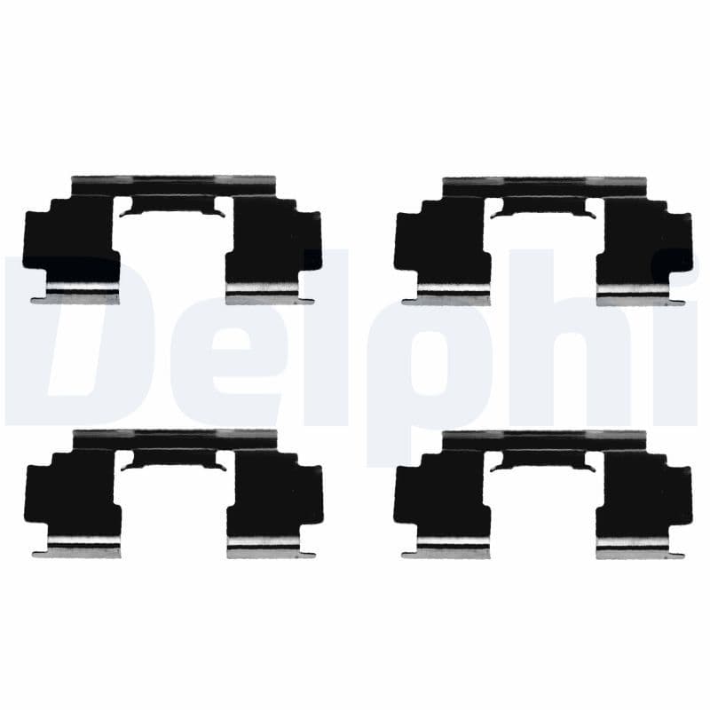 Set accesorii, placute frana DELPHI LX0301