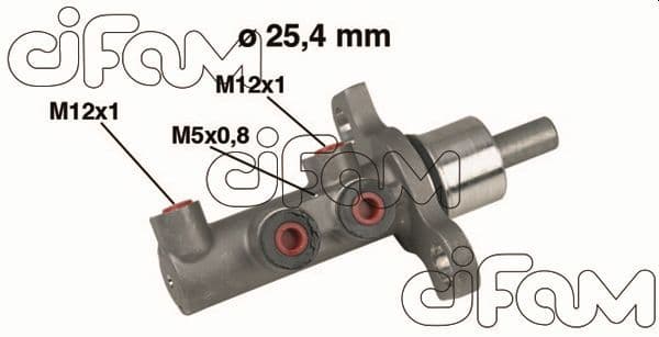 Pompa centrala, frana CIFAM 202-439