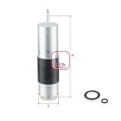 filtru combustibil SOFIMA S 1A36 B