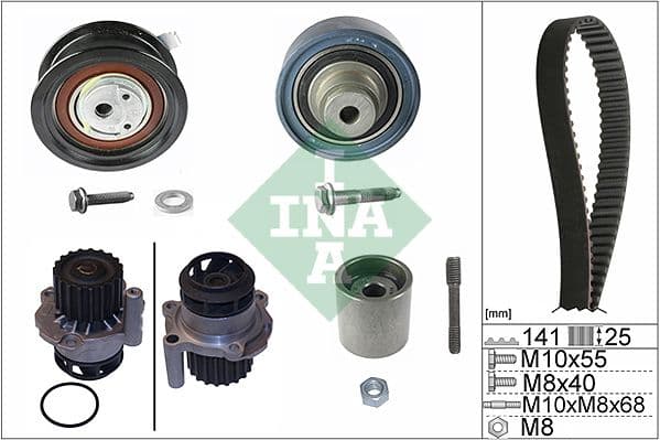Set pompa apa + curea dintata Schaeffler INA 530 0361 30