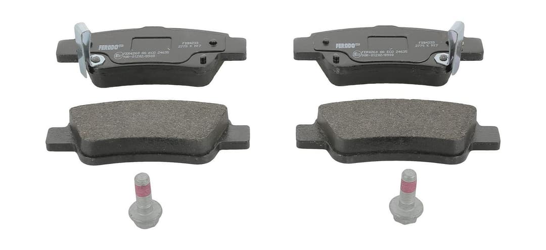 set placute frana,frana disc FERODO PREMIER ECO FRICTION FDB4233
