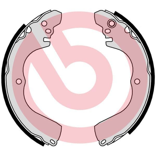 Set saboti frana BREMBO S 54 525