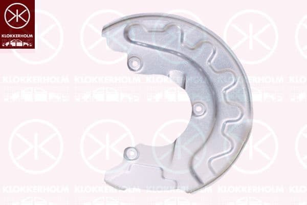 protectie stropire,disc frana KLOKKERHOLM 7516377
