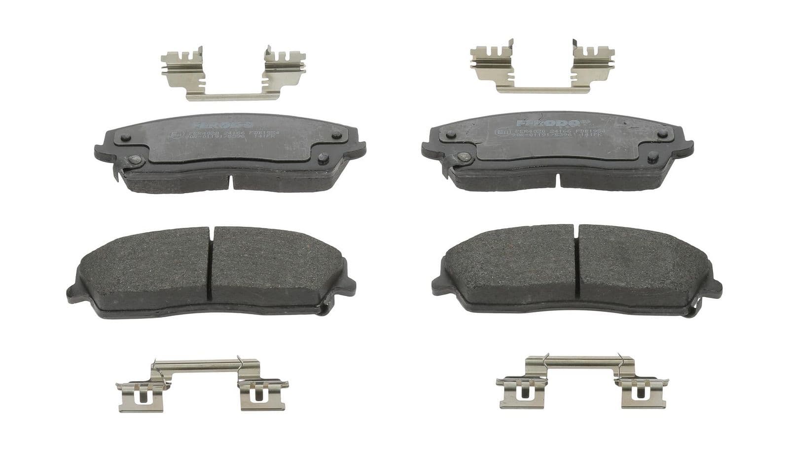 set placute frana,frana disc FERODO PREMIER ECO FRICTION FDB1954