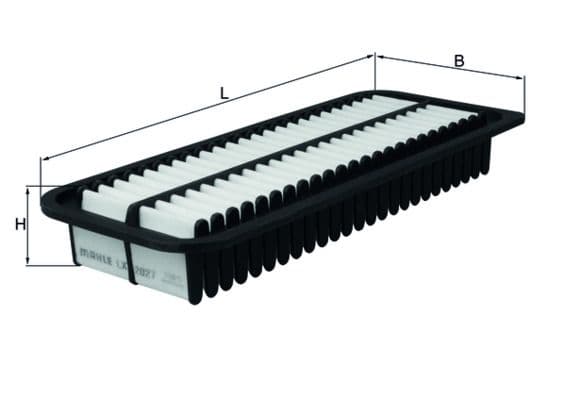 Filtru aer MAHLE LX 2027
