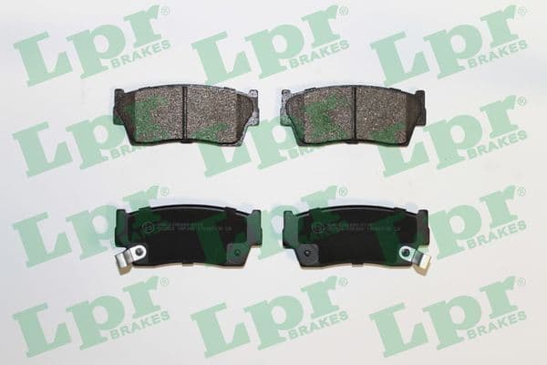 set placute frana,frana disc LPR 05P342