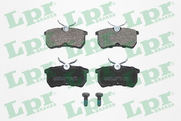 set placute frana,frana disc LPR 05P697