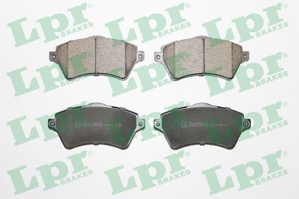 set placute frana,frana disc LPR 05P833