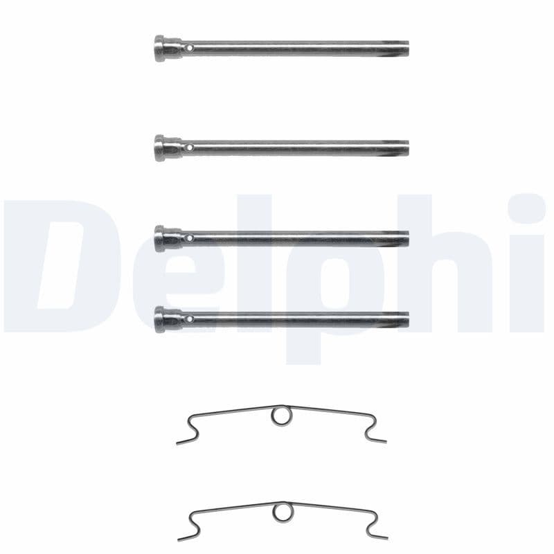 Set accesorii, placute frana DELPHI LX0085