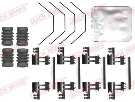 Set accesorii, placute frana QUICK BRAKE 109-0170