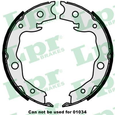 Set saboti frana, frana de mana LPR 09870