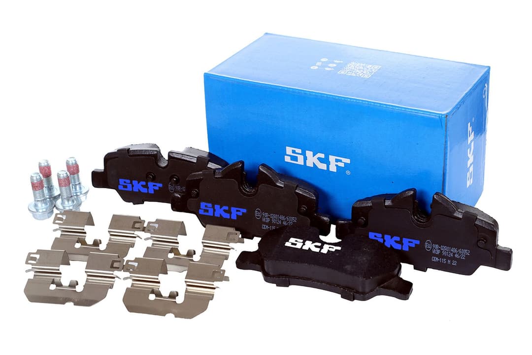 set placute frana,frana disc SKF VKBP 90124
