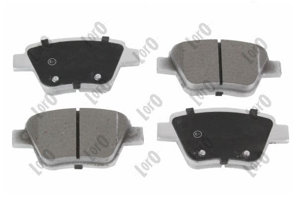set placute frana,frana disc LORO 231-01-016