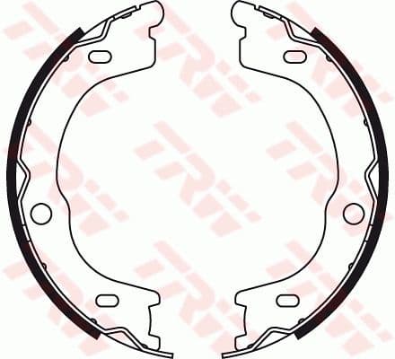 Set saboti frana, frana de mana TRW GS8784