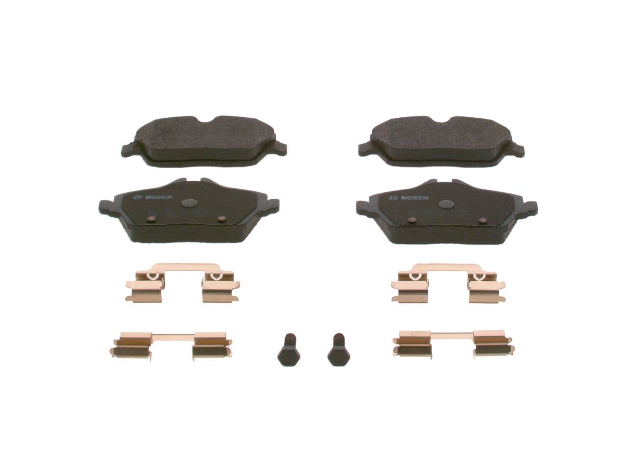 set placute frana,frana disc BOSCH 0 986 494 588