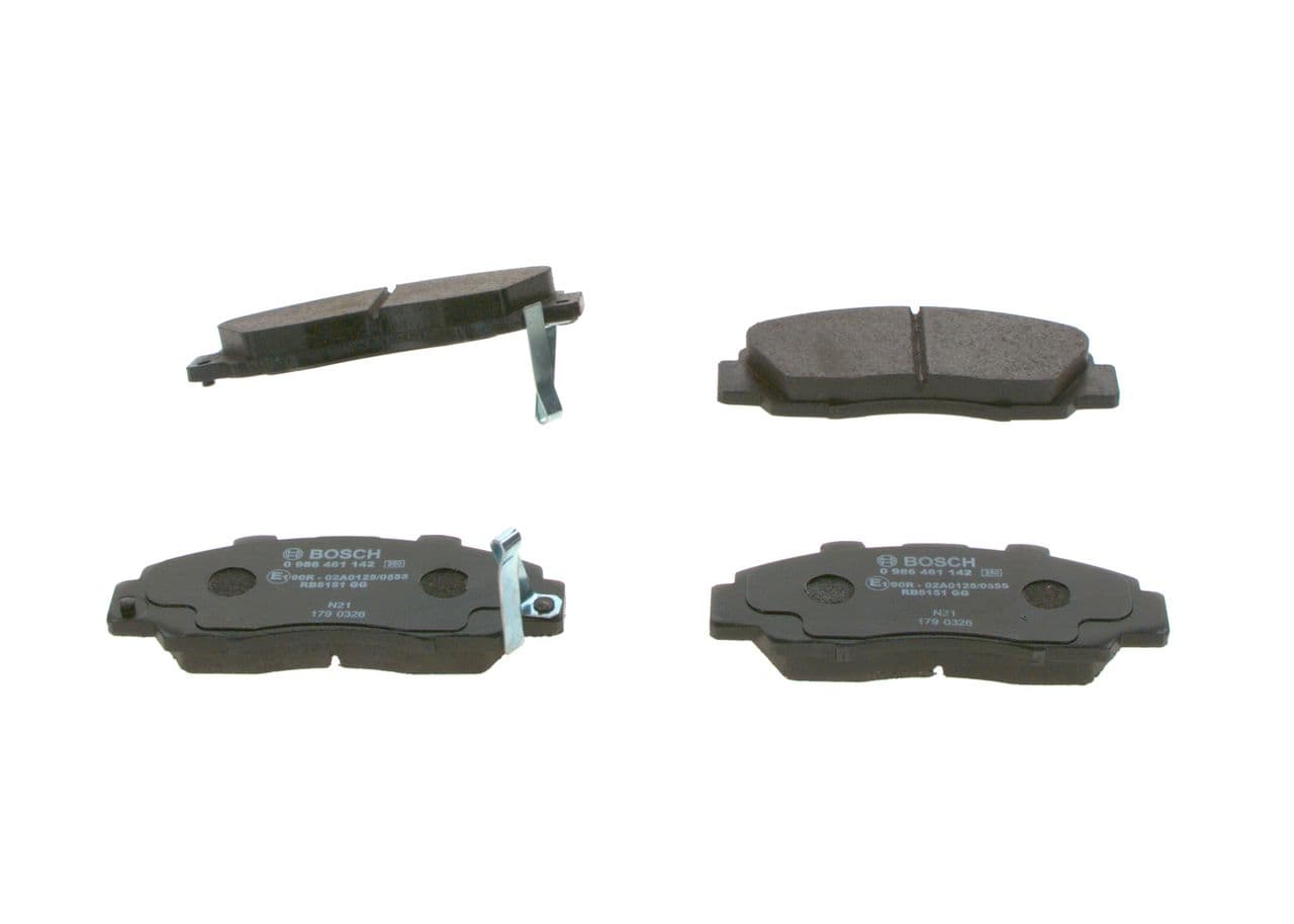 set placute frana,frana disc BOSCH 0 986 461 142
