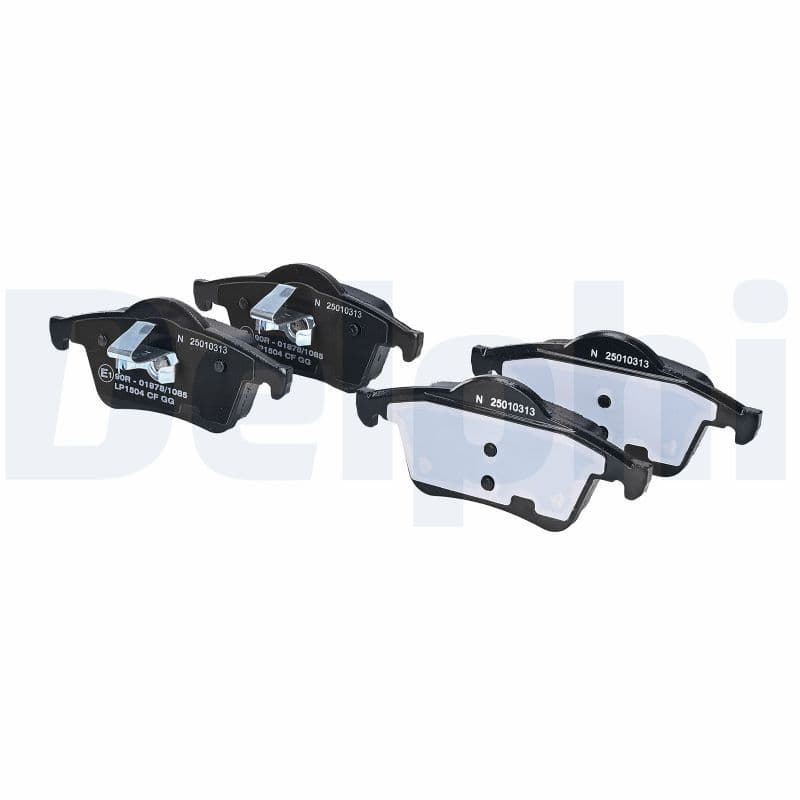 set placute frana,frana disc DELPHI LP1504