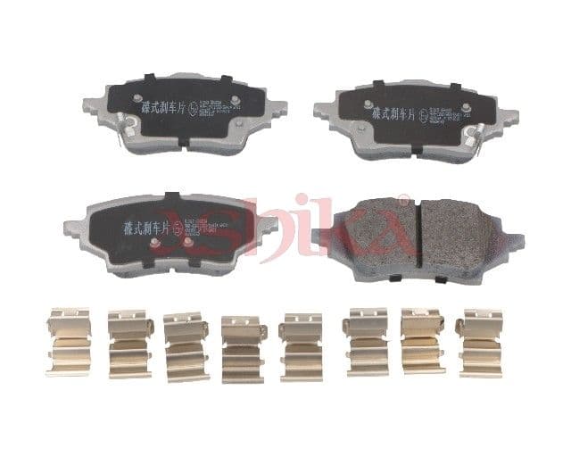 set placute frana,frana disc ASHIKA 51-02-263
