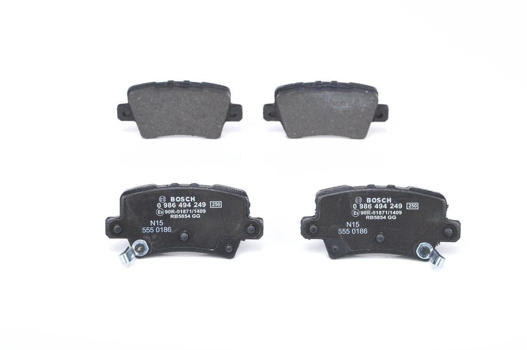 set placute frana,frana disc BOSCH 0 986 494 249