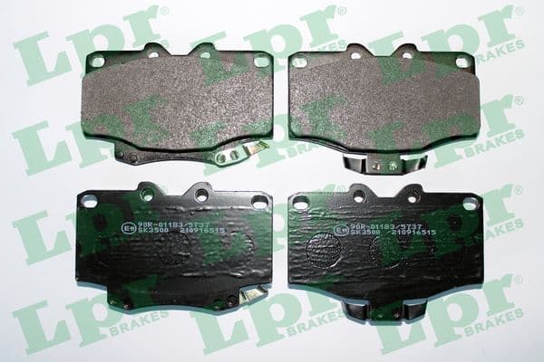set placute frana,frana disc LPR 05P515