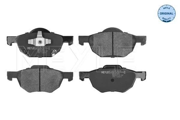 set placute frana,frana disc MEYLE -ORIGINAL: True to OE. 025 237 2017/W