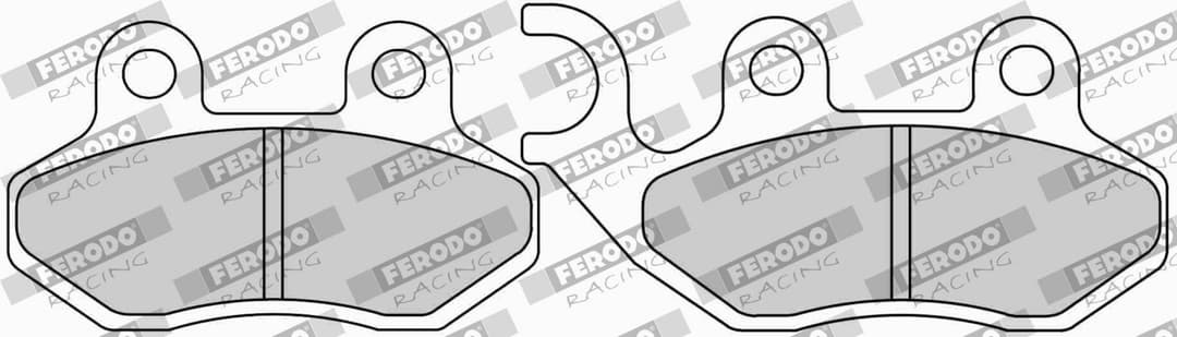 set placute frana,frana disc FERODO FDB2190EF