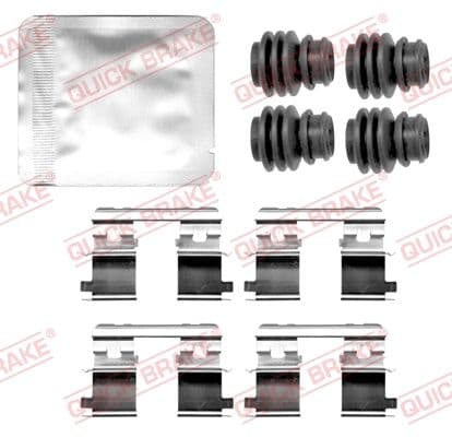Set accesorii, placute frana QUICK BRAKE 109-0144