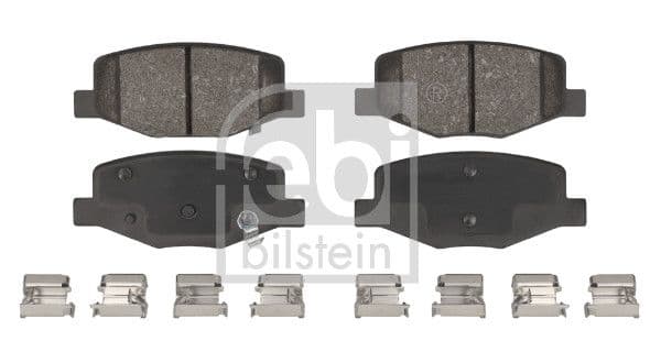 set placute frana,frana disc FEBI BILSTEIN 188676
