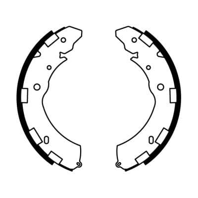 Set saboti frana ABE C05060ABE