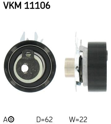 rola intinzator,curea distributie SKF VKM 11106