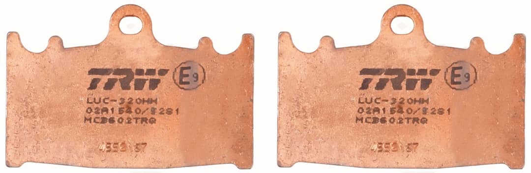 set placute frana,frana disc TRW MCB602TRQ