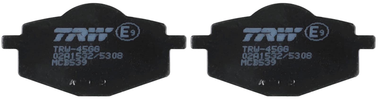 set placute frana,frana disc TRW MCB539