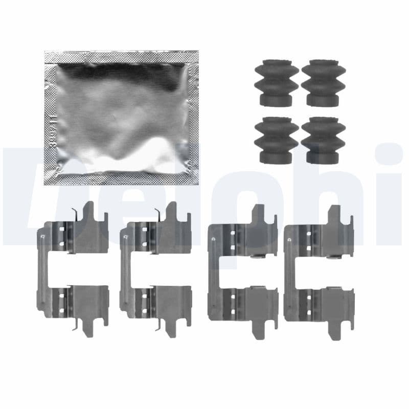 Set accesorii, placute frana DELPHI LX0723
