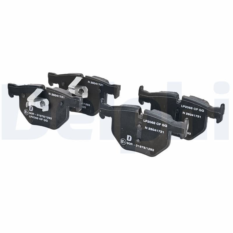 set placute frana,frana disc DELPHI LP2068