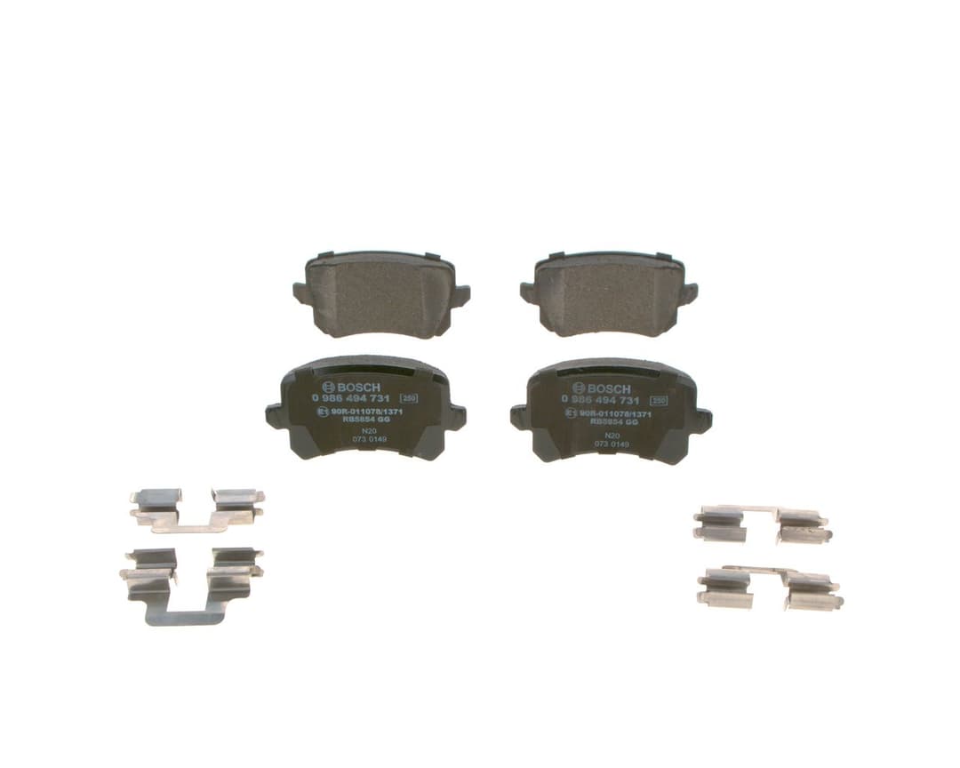 set placute frana,frana disc BOSCH 0 986 494 731