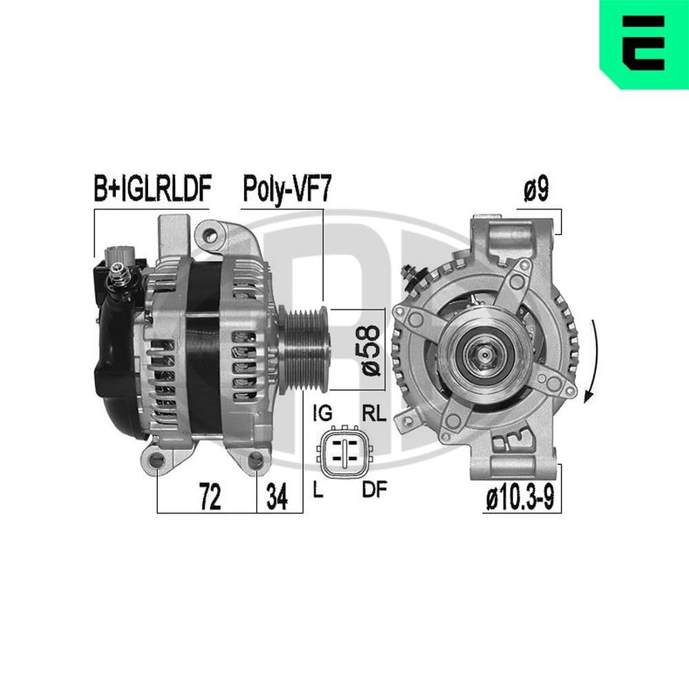 Generator / Alternator ERA 209534A