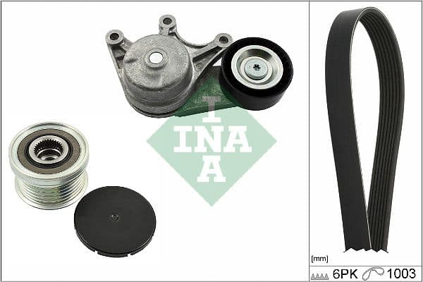 Set curea transmisie cu caneluri Schaeffler INA 529 0483 20