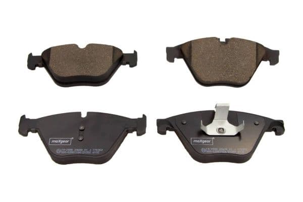 set placute frana,frana disc MAXGEAR 19-2998