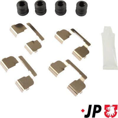 Set accesorii, placute frana JP Group 4364004310