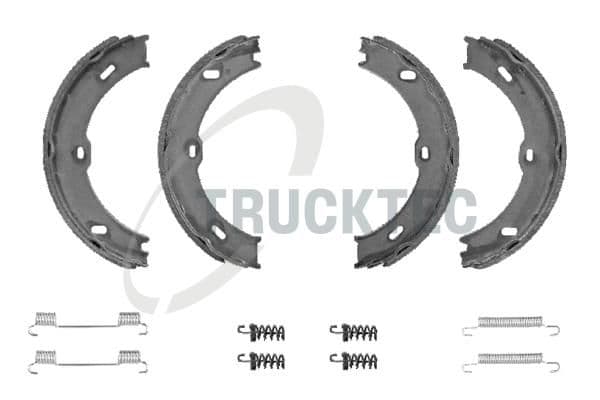 Set saboti frana, frana de mana TRUCKTEC AUTOMOTIVE 02.35.205