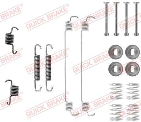 Set accesorii, sabot de frana QUICK BRAKE 105-0777