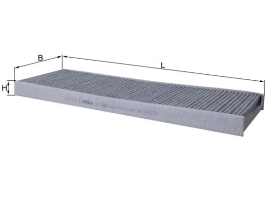 Filtru, aer habitaclu MAHLE LAK 1683