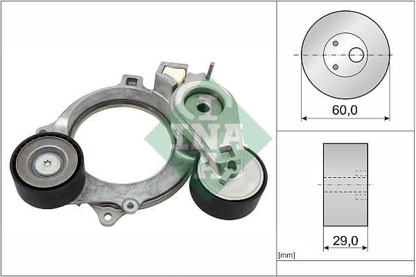 Intinzator curea, curea distributie Schaeffler INA 534 0935 10