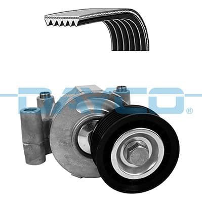 Set curea transmisie cu caneluri DAYCO KPV696