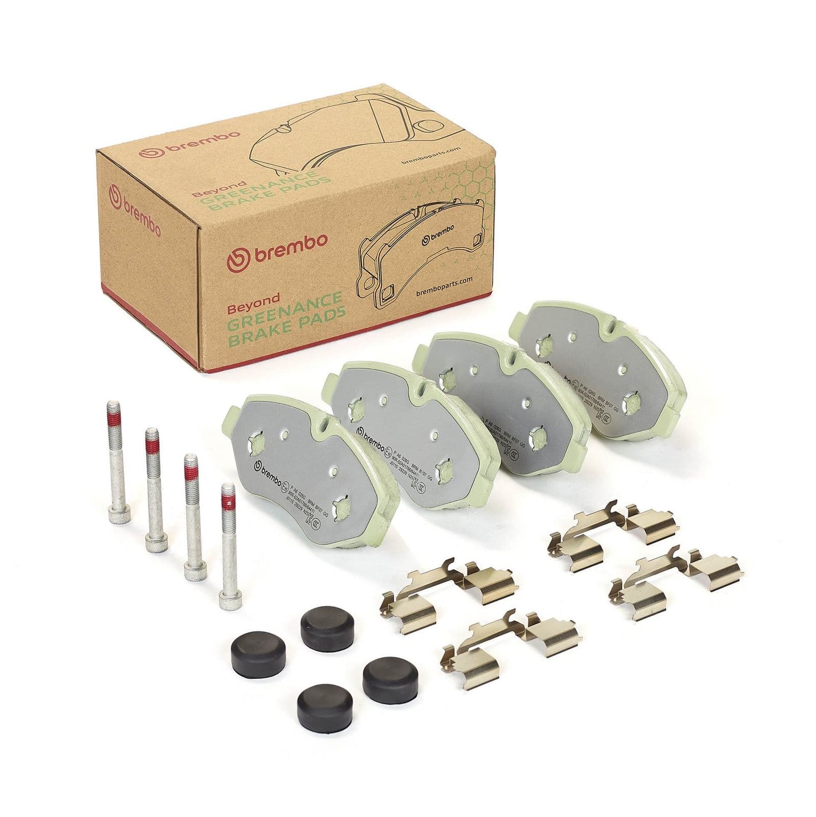 set placute frana,frana disc BREMBO P A6 026G