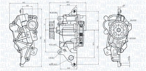 Pompa ulei MAGNETI MARELLI 351516000073